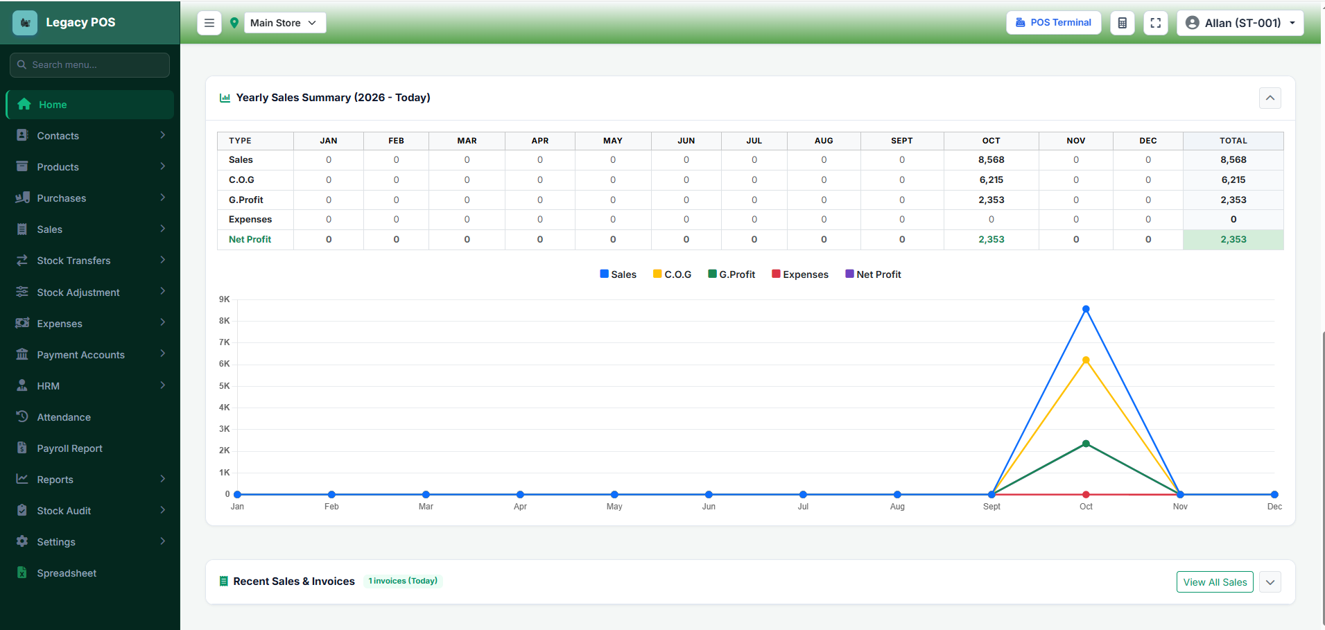 Legacy POS System screenshot 5