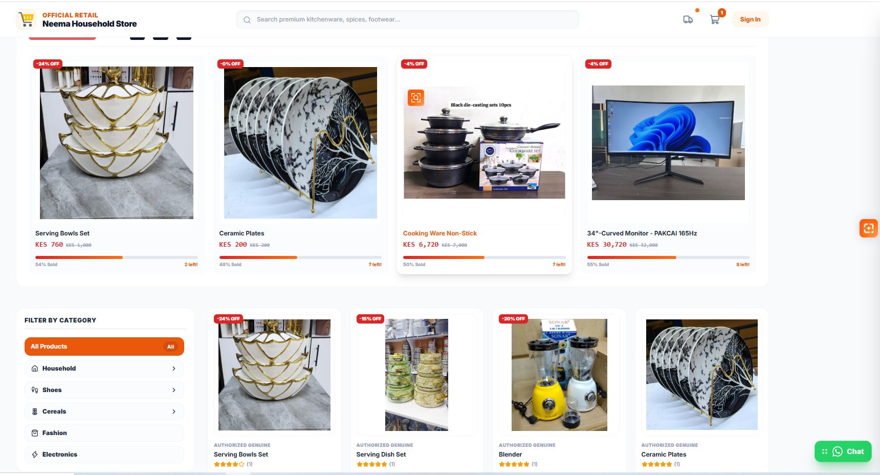E-Commerce Website