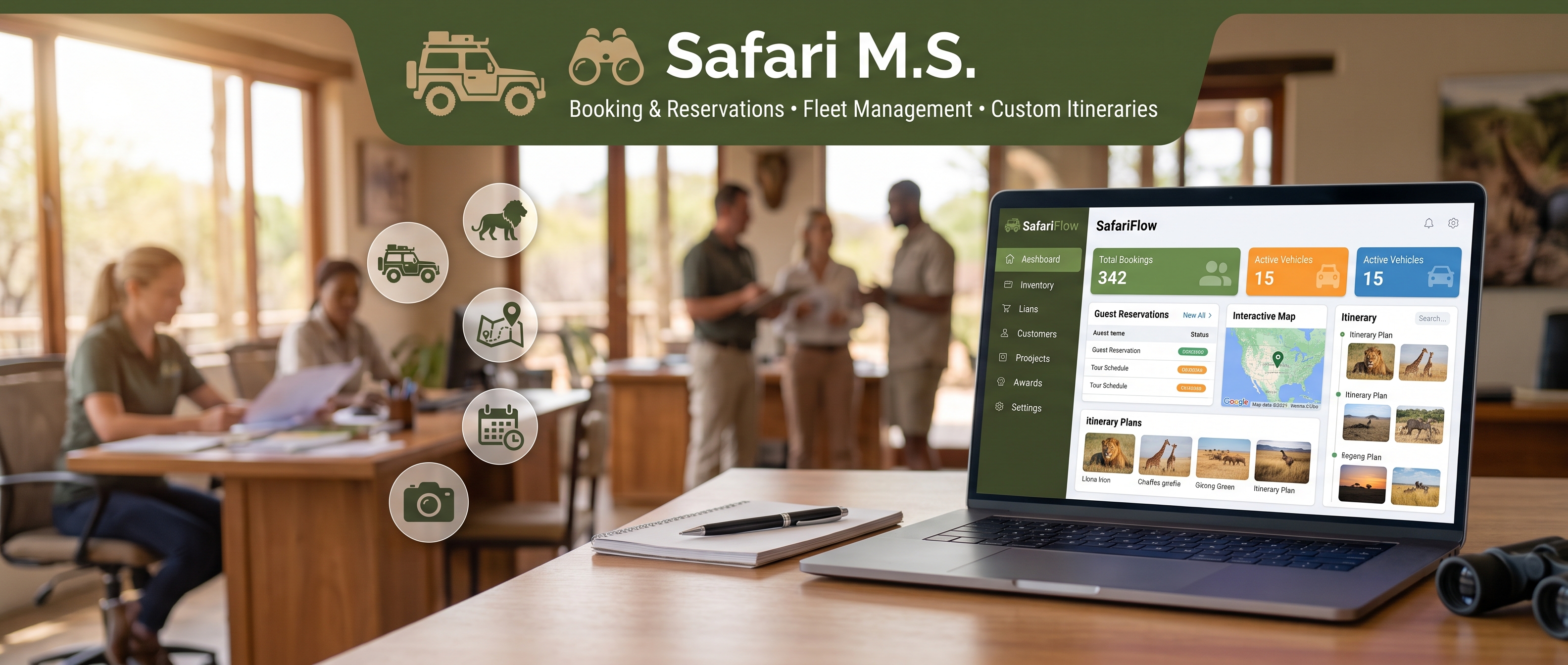Safari & Tour Operator Management System